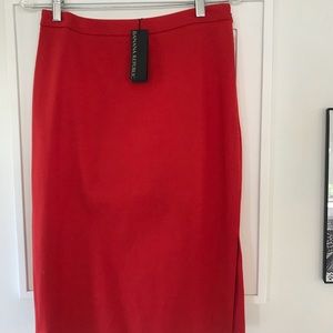 Banana Republic new pencil skirt. Bright red!